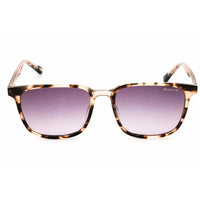 Gant Unisex Sunglasses - Coloured Havana Rectangular Shape Full Rim Frame | GA7111 55Z ,