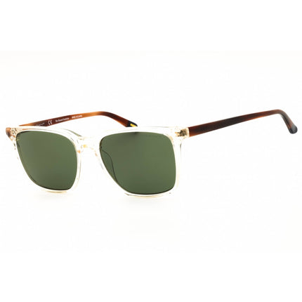 Gant Men's Sunglasses - Crystal/Brown Acetate Rectangular Full Rim Frame | GA7115 27N ,