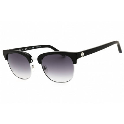 Gant Men's Sunglasses - Shiny Black Acetate Rectangular Full Rim Frame | GA7121 01B ,
