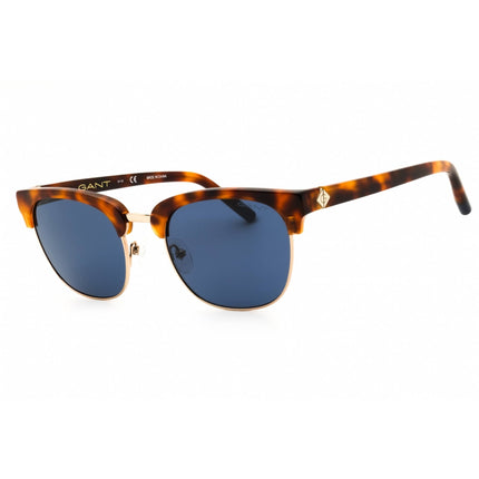 Gant Men's Sunglasses - Blonde Havana Acetate Rectangular Full Rim Frame | GA7121 53V ,