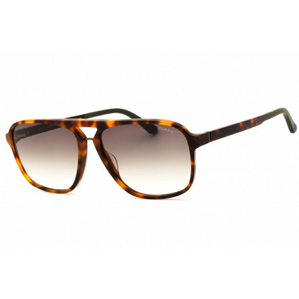 Gant Men's Sunglasses - Blonde Havana Acetate Rectangular Full Rim Frame | GA7123 53P ,