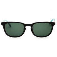 Gant Men's Sunglasses - Shiny Black Acetate Oval Shape Full Rim Frame | GA7186 01N ,