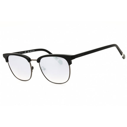 Gant Men's Sunglasses - Shiny Black Acetate Oval Shape Full Rim Frame | GA7198 01B ,