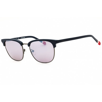 Gant Men's Sunglasses - Shiny Blue Acetate Oval Shape Full Rim Frame | GA7198 90C ,