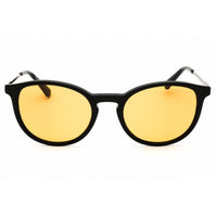 Gant Men's Sunglasses - Shiny Black Acetate Round Shape Full Rim Frame | GA7217 01E ,
