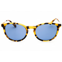 Gant Men's Sunglasses - Blonde Havana Acetate Round Shape Full Rim Frame | GA7217 53V ,