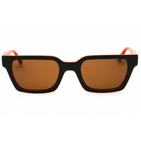 Gant Men's Sunglasses - Dark Green/Orange Rectangular Full Rim Frame | GA7218 98E ,