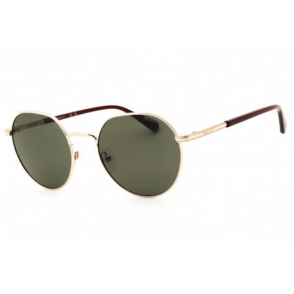 Gant Men's Sunglasses - Gold Metal Round Shape Full Rim Frame | GA7233 32N ,