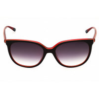 Gant Women's Sunglasses - Black/Red Acetate Round Shape Full Rim Frame | GA8043 05B ,