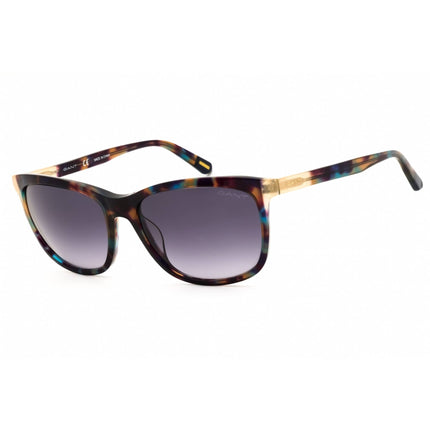Gant Women's Sunglasses - Coloured Havana Rectangular Full Rim Frame | GA8062 55B ,