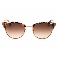 Gant Women's Sunglasses - Blonde Havana Metal Round Shape Full Rim Frame | GA8063 53T ,