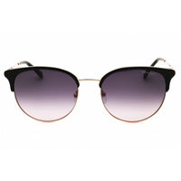 Gant Women's Sunglasses - Shiny Black Acetate Round Shape Full Rim Frame | GA8075 01B ,