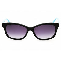 Gant Women's Sunglasses - Shiny Black Acetate Rectangular Full Rim Frame | GA8078 01B ,