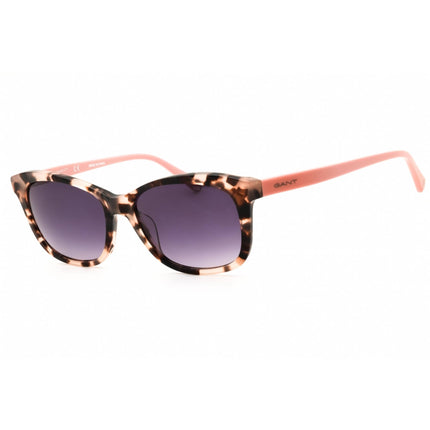 Gant Women's Sunglasses - Coloured Havana Rectangular Full Rim Frame | GA8078 55Z ,