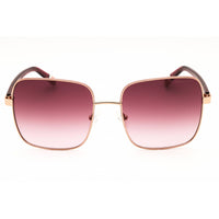 Gant Women's Sunglasses - Shiny Rose Gold Metal Oversized Full Rim Frame | GA8085 28Z ,