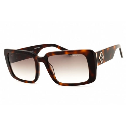 Gant Women's Sunglasses - Blonde Havana Rectangular Shape Full Rim Frame | GA8088 53B ,