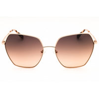 Gant Women's Sunglasses - Shiny Rose Gold Metal Round Full Rim Frame | GA8089 28K ,