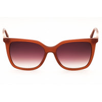Gant Women's Sunglasses - Shiny Dark Brown Rectangular Full Rim Frame | GA8093 48F ,
