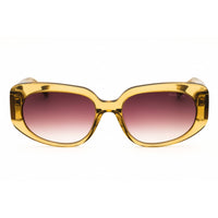 Gant Women's Sunglasses - Shiny Beige Acetate Oval Shape Full Rim Frame | GA8095 57F ,