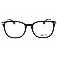 Guess Women's Eyeglasses - Shiny Black Acetate Round Full Rim Frame | GU2918-D 001 ,