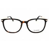 Guess Women's Eyeglasses - Dark Havana Acetate Round Full Rim Frame | GU2918-D 052 ,