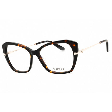 Guess Women's Eyeglasses - Dark Havana/Beige Cat Eye Full Rim Frame | GU50183 052 ,