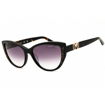Guess by Marciano Women's Sunglasses - Black/Dark Havana Full Rim Frame | GM00011 05B ,