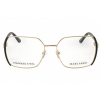 Guess by Marciano Women's Eyeglasses - Grey/Gold/Black Full Rim Frame | GM50014 020 ,