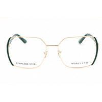 Guess by Marciano Women's Eyeglasses - Dark Green/Gold Full Rim Frame | GM50014 098 ,