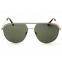 Guess Factory Men's Sunglasses - Gold Metal Aviator Shape Full Rim Frame | GF00070 32N ,