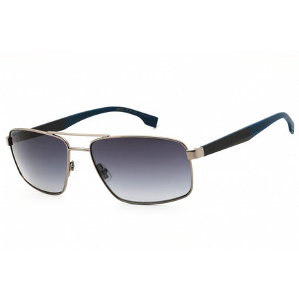 Hugo Boss Men's Sunglasses - Ruthenium/Blue Metal Full Rim Frame | 1580/S 0V84 1I ,