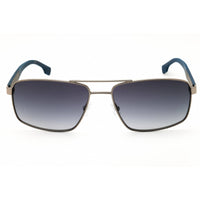 Hugo Boss Men's Sunglasses - Ruthenium/Blue Metal Full Rim Frame | 1580/S 0V84 1I ,