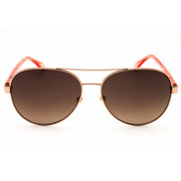 Kate Spade Women's Sunglasses - Pink Metal Aviator Full Rim Frame | AVERIE/S 035J HA ,