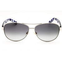 Kate Spade Women's Sunglasses - Silver/Black Metal Full Rim Frame | Dalia 2/S 0YB7 F8 ,