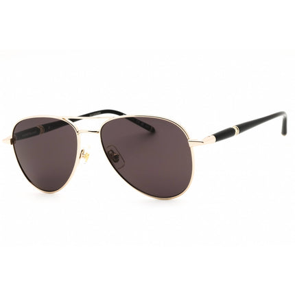 Mont Blanc Men's Sunglasses - Gold Metal Aviator Shape Full Rim Frame | MB0345S 001 ,