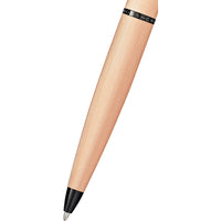 Cross ATX 882-42 Brushed Rose Gold Ballpoint Pen, Diamond-Pattern Engraved Design ,