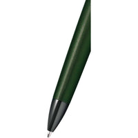 Cross Townsend AT0042-63 Matte Green PVD Micro-Knurl Ballpoint Pen, Medium, 5.7in ,
