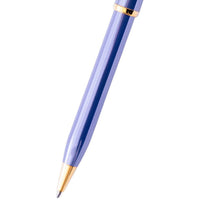 Cross Century II AT0082-165 Lavender Blue Ballpoint Pen, 24KT Gold, Medium, 5.55in ,