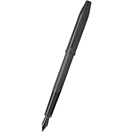 Cross Century II AT0086-132FJ Black PVD Micro-Knurl Fine Nib Fountain Pen ,