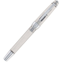 Cross Bailey Light AT0746-17XS Clear Resin Fountain Pen, Extra Fine Nib, Chrome Trim ,