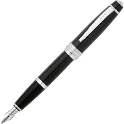 Cross Bailey Light AT0746-1FS Fine Nib Fountain Pen, Polished Black Resin ,