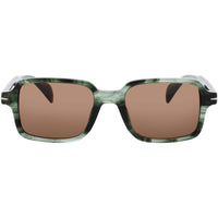 David Beckham Men's Sunglasses - Green Horn Square Full Rim Frame | DB-1179/S 6AK ,