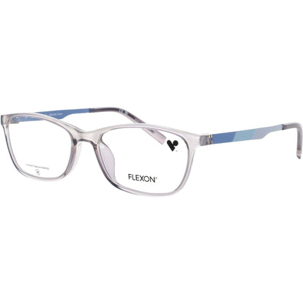 Flexon Kid's Eyeglasses Frame - Rectangular Lilac Plastic Full Rim | J4021 N 518 ,