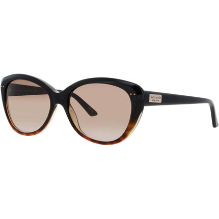 Kate Spade Women's Sunglasses - Black/Tortoise Full Rim Frame | ANGELIQUE/S-US EUT ,