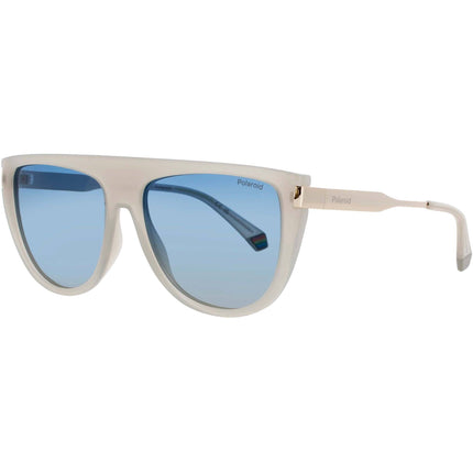 Polaroid Women's Sunglasses - Beige Acetate/Metal Full Rim Frame | PLD-6221/S/X 10A ,