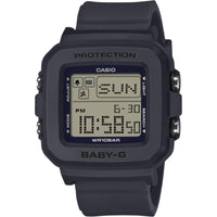 Casio Baby-G Plus BGD-10KH-2C Black Digital Watch for Women, Heart Holder, 100M WR ,