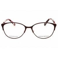 Banana Republic Women's Eyeglasses - Burgundy/Pink Metal Full Rim Frame | RAYNA 0T5 00 ,
