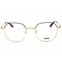 BMW Men's Eyeglasses - Pale Gold Metal Round Shape Full Rim Frame | BW5095-H 032 ,