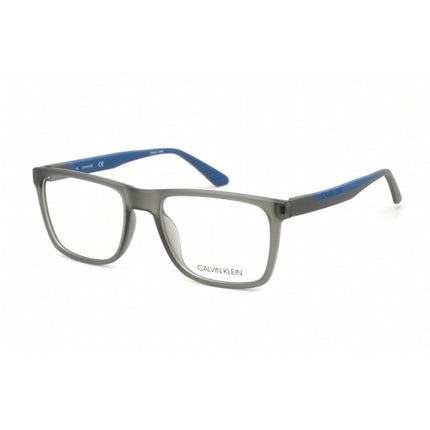 Calvin Klein Men's Eyeglasses - Crystal Grey Plastic Full Rim Frame | CK21505 020 ,