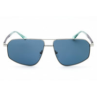 Calvin Klein Men's Sunglasses - Light Gunmetal Metal Full Rim Frame | CK23126S 014 ,